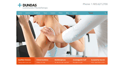 Desktop Screenshot of dundasphysio.com